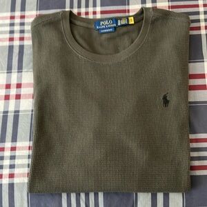 Ralph Lauren Green.Size XL TG.Custom Slim Fit.Lightly worn,great for cool days..